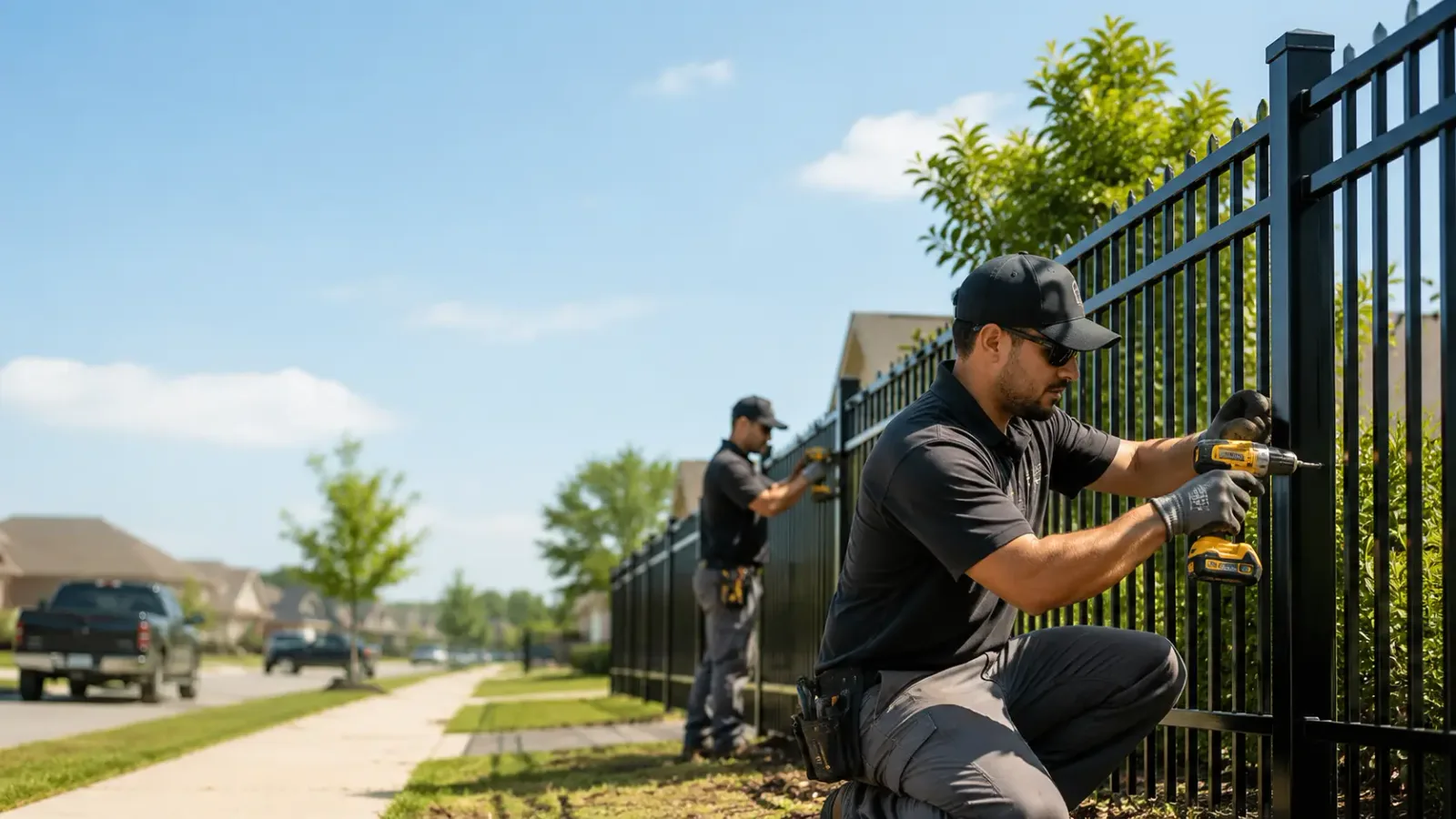 Metal Fence Installation in Metamora, MI